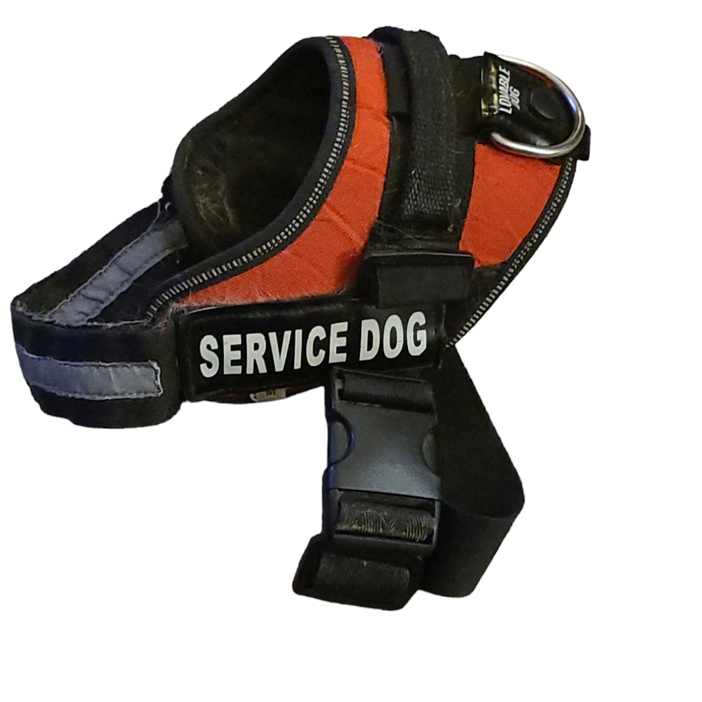 3/$30 Pre-Owned Size Medium Service Dog Vest